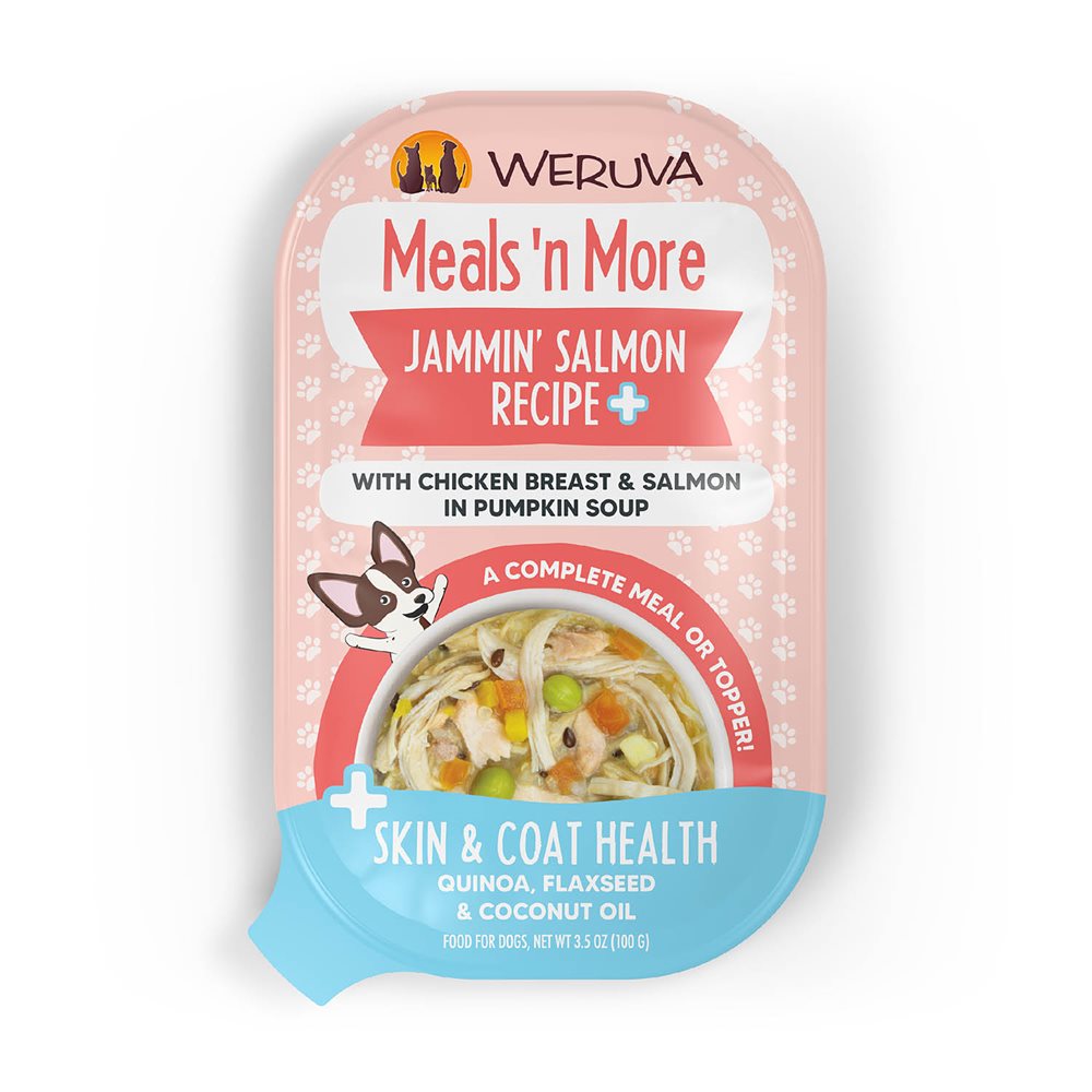 WERUVA MEALS' N MORE Chien Soupe Jammin' Saumon 100g