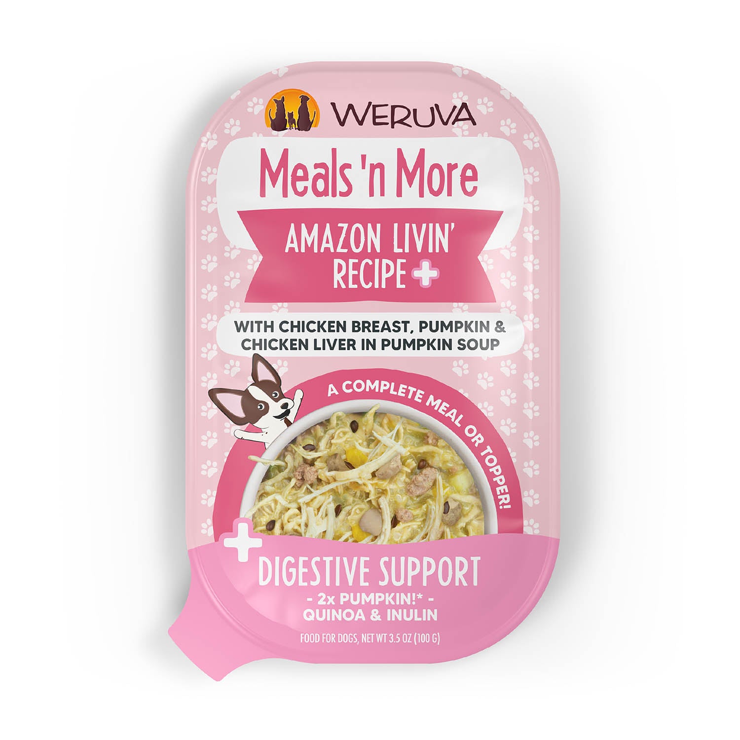 WERUVA MEALS' N MORE Chien Soupe Amazon Livin' 100g