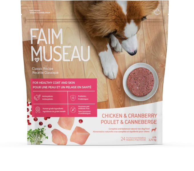 FAIM MUSEAU Dog Chicken & Cranberry 2.72kg