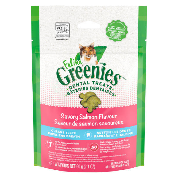 GREENIES FÉLIN Gâteries Saumon