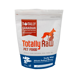 TOTALLY RAW Chien Fruits de Mer Sauvages de l'Atlantique 2.17kg